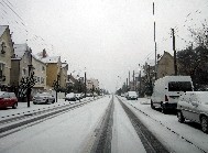 la neige a Bourges