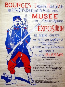 affiche guerre de 1914 à Bourges